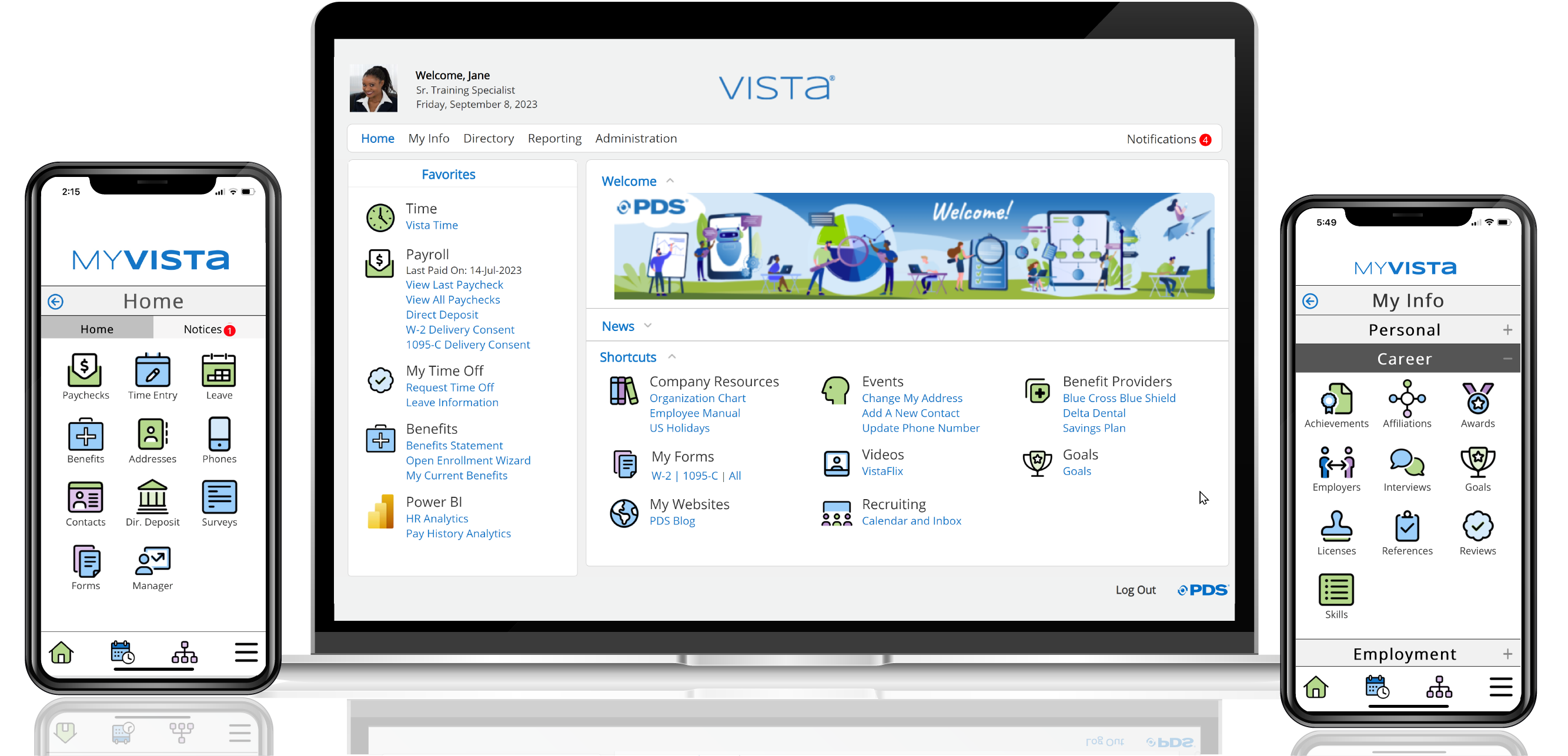 PDS Vista screenshot & Video
