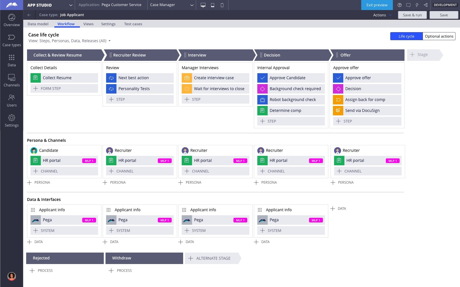 Pega Platform screenshot & Video