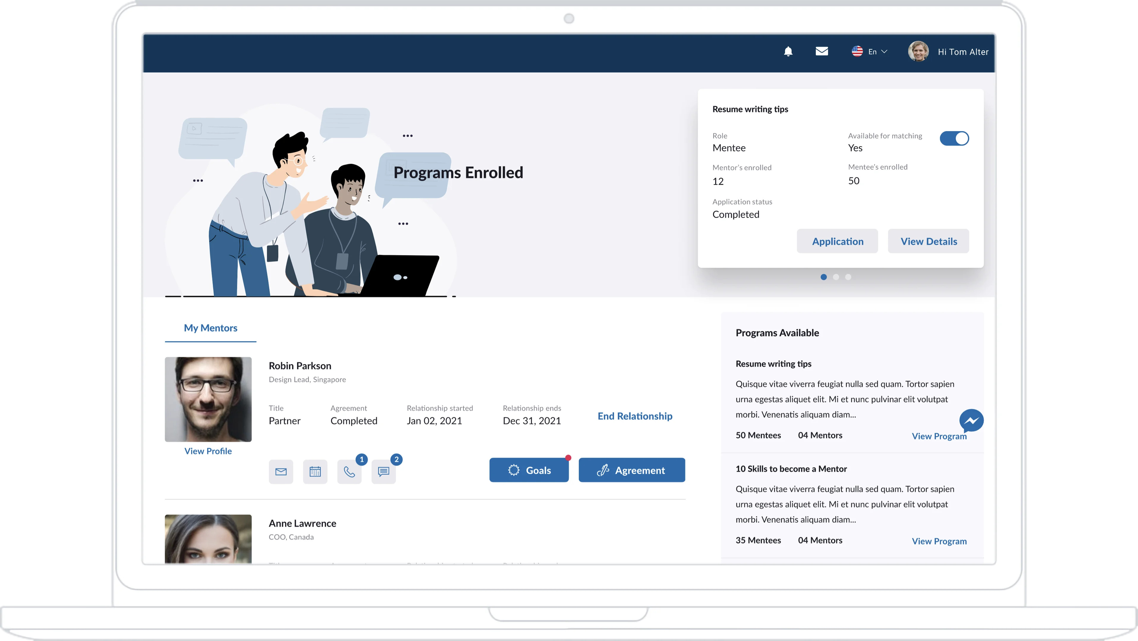 People360 Coaching Screenshot