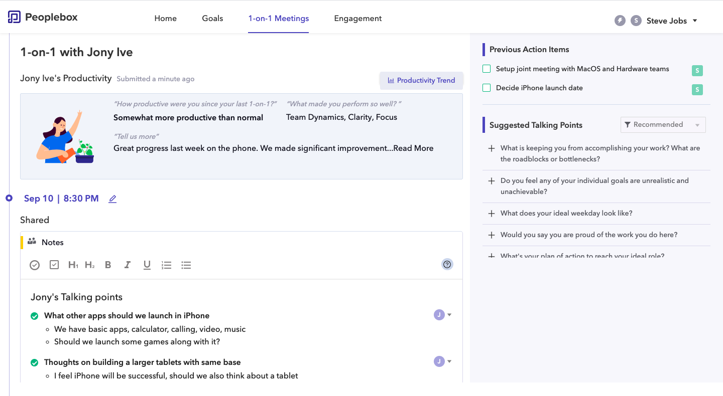 Peoplebox Screenshot