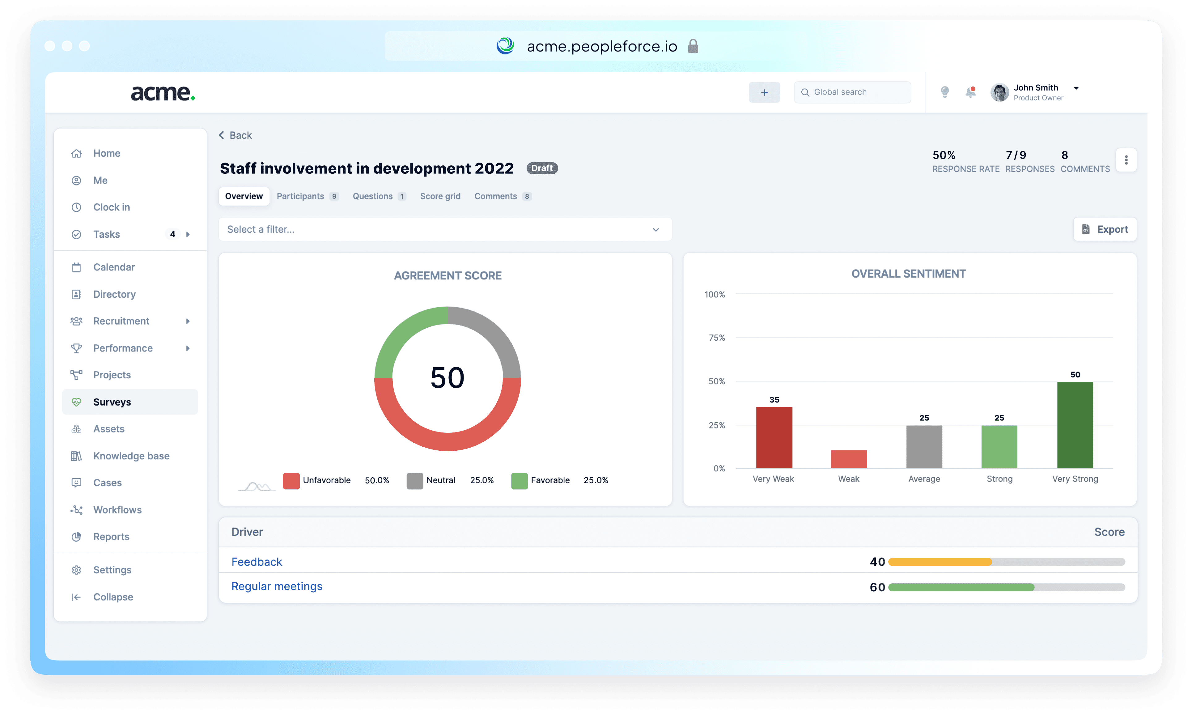 PeopleForce Screenshot