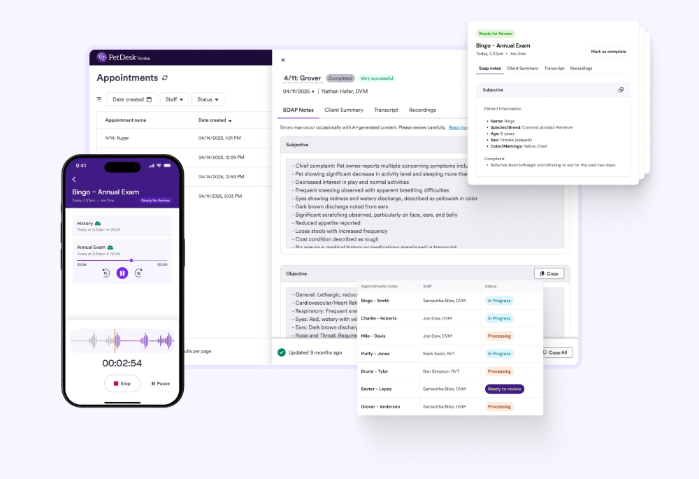 PetDesk Screenshot