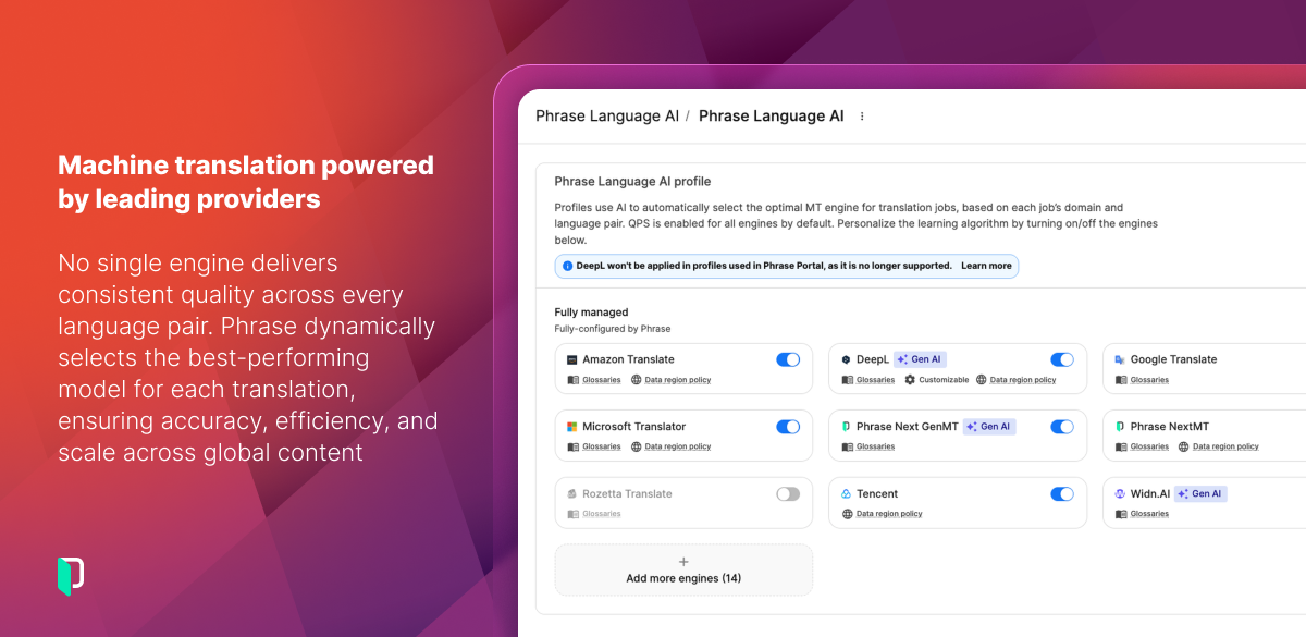 Phrase Platform Screenshot