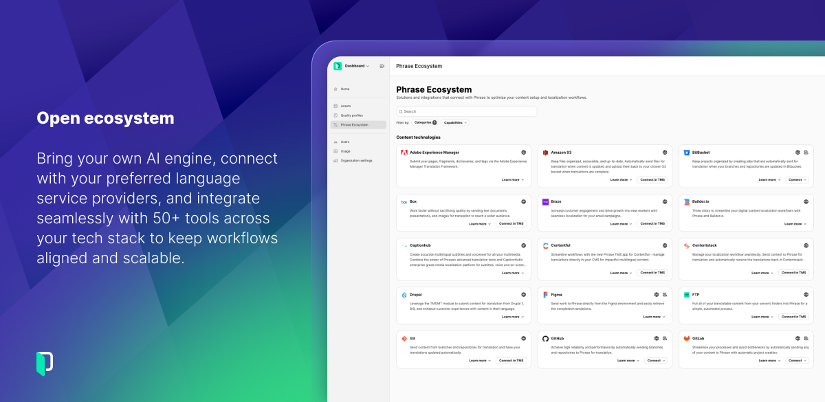 Phrase Platform Screenshot