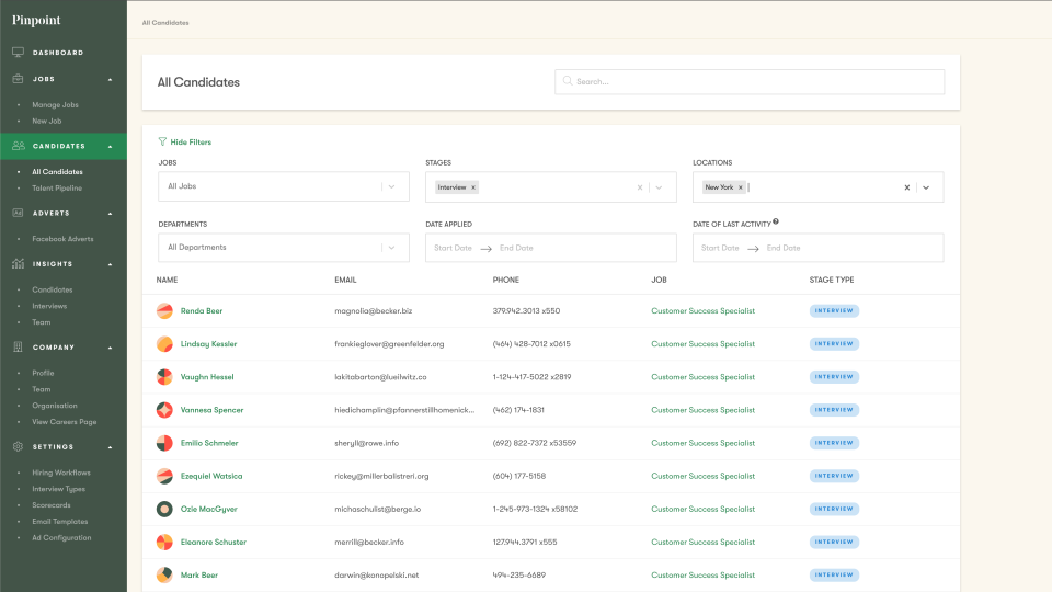 Pinpoint screenshot & Video