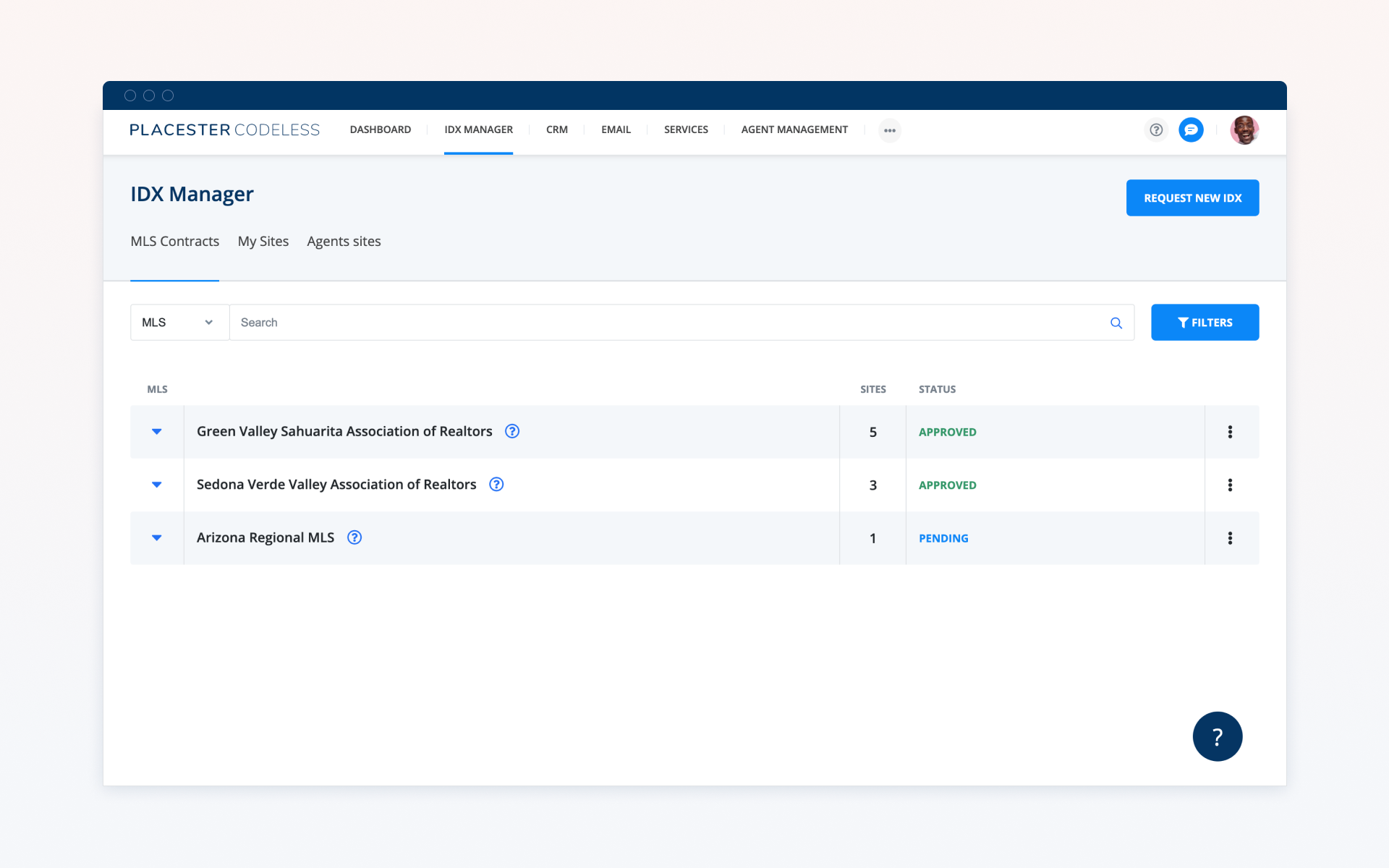 Placester Screenshot