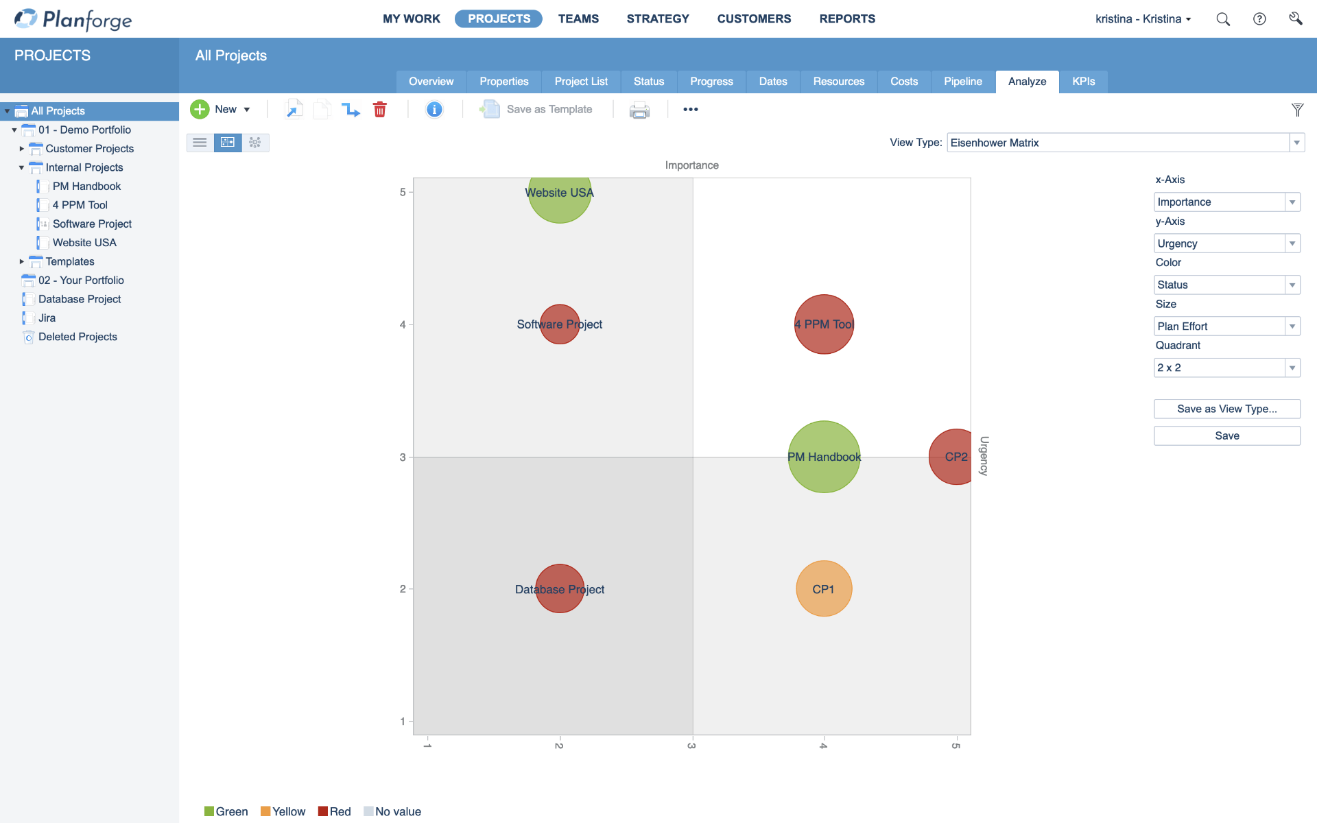 Planforge (formerly ONEPOINT Projects) Screenshot