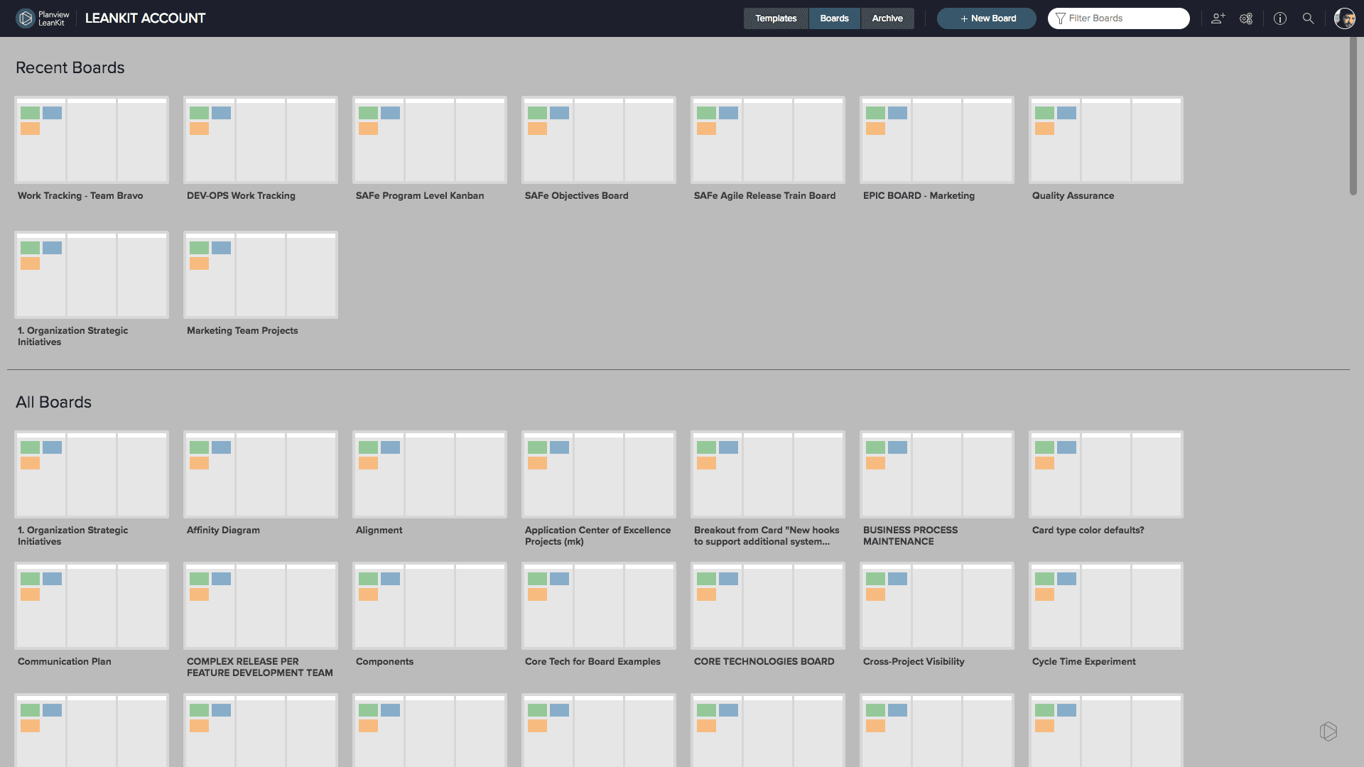 Planview AgilePlace screenshot & Video