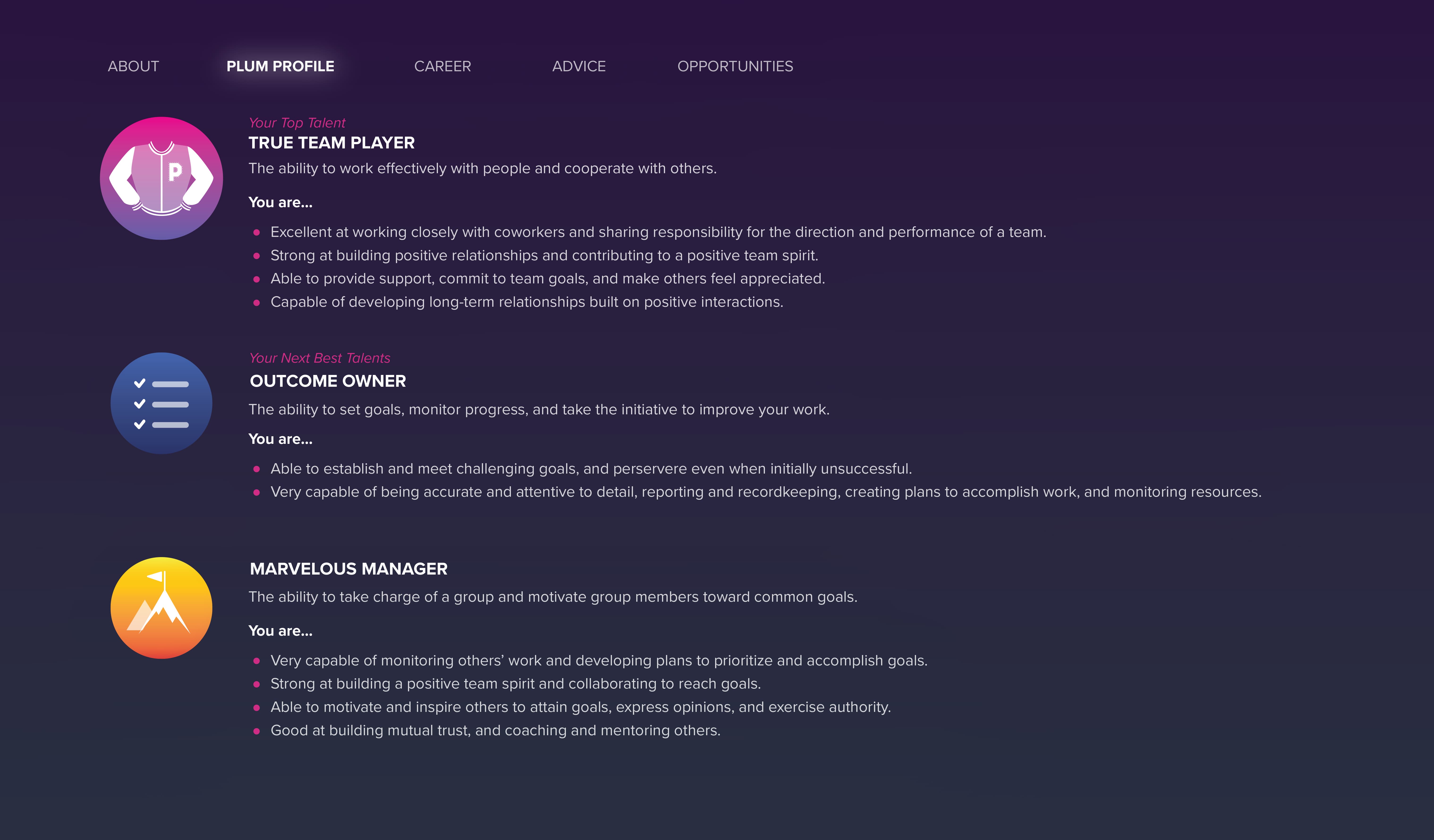 Plum Screenshot