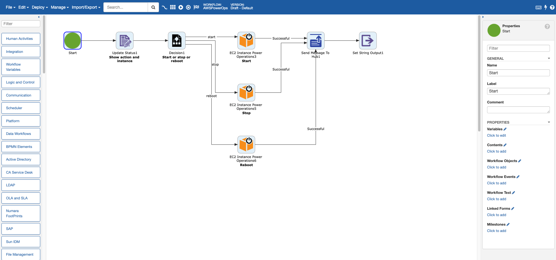 PMG Platform Screenshot