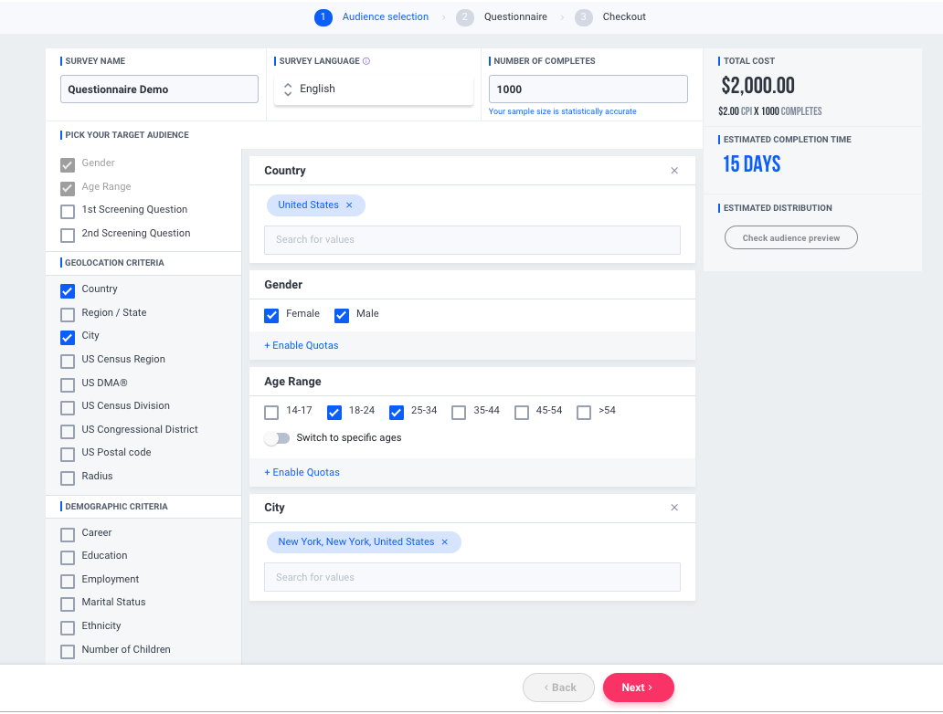 Pollfish Screenshot