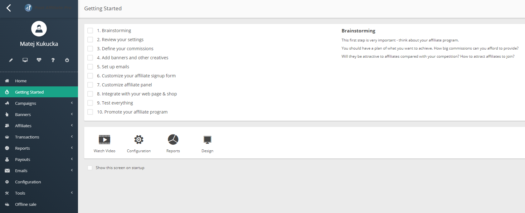 Post Affiliate Pro Screenshot