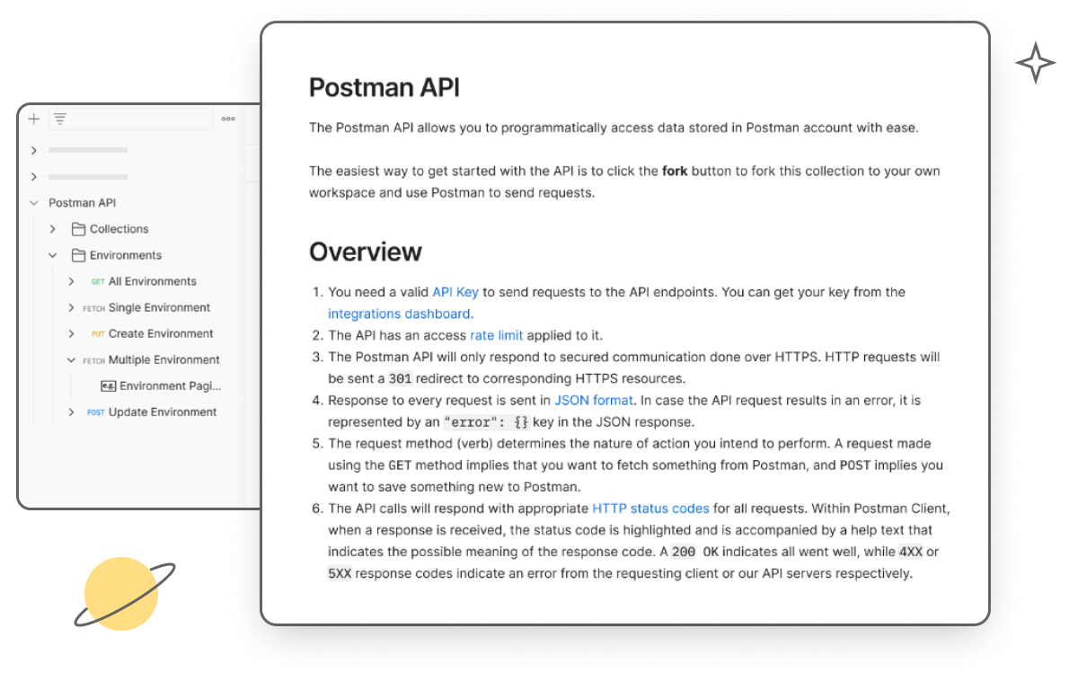 Postman screenshot & Video