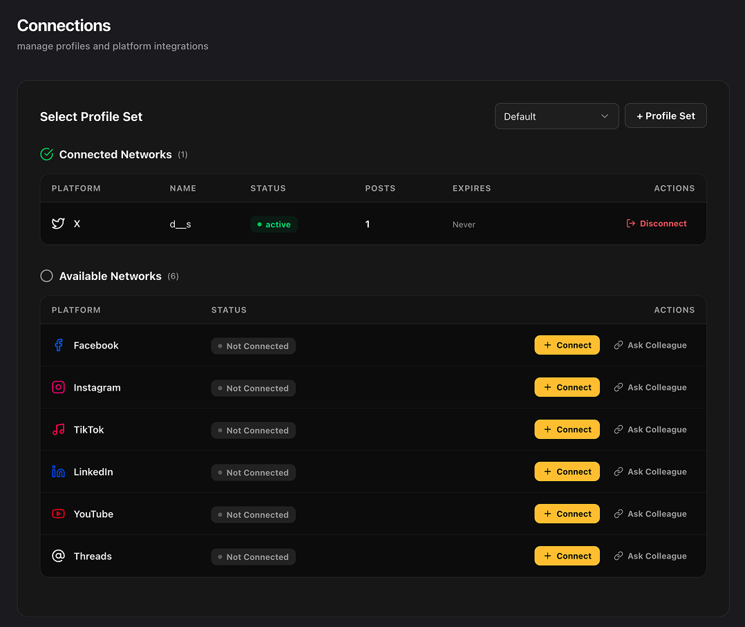 Postproxy Screenshot