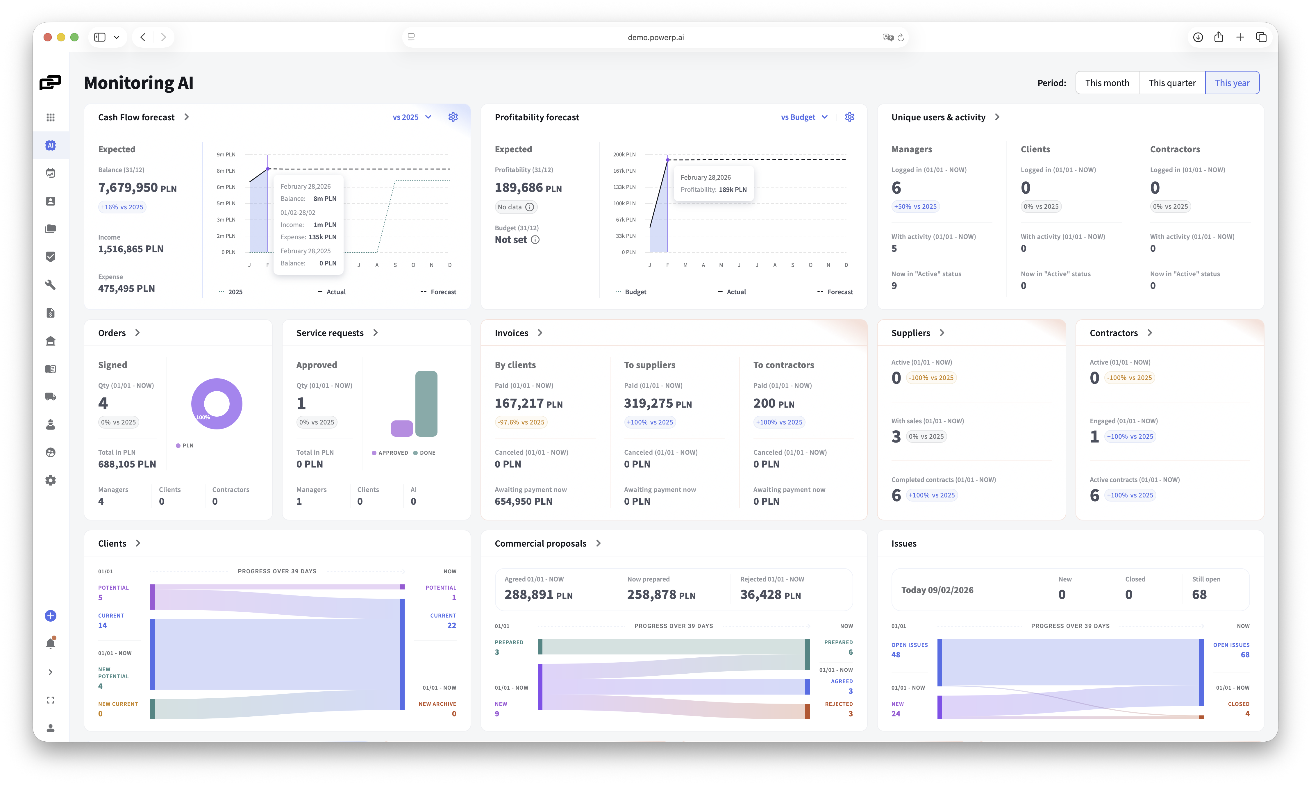 PowERP.ai Screenshot