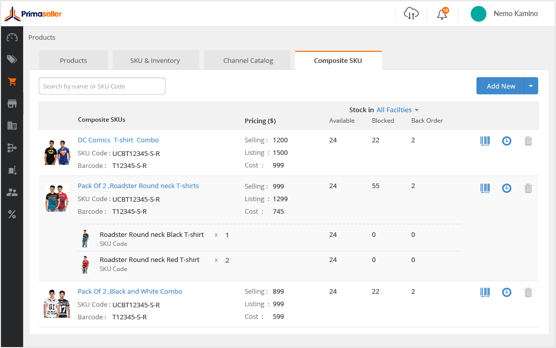 Primaseller Screenshot