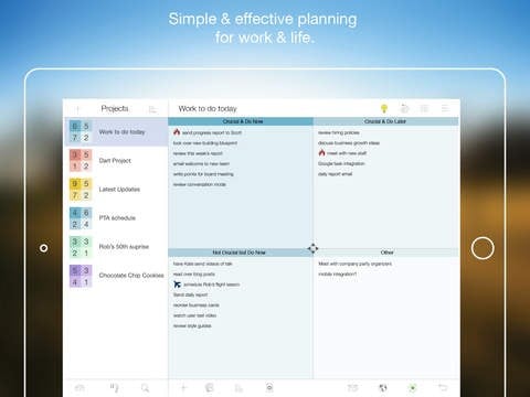 Priority Matrix Screenshot