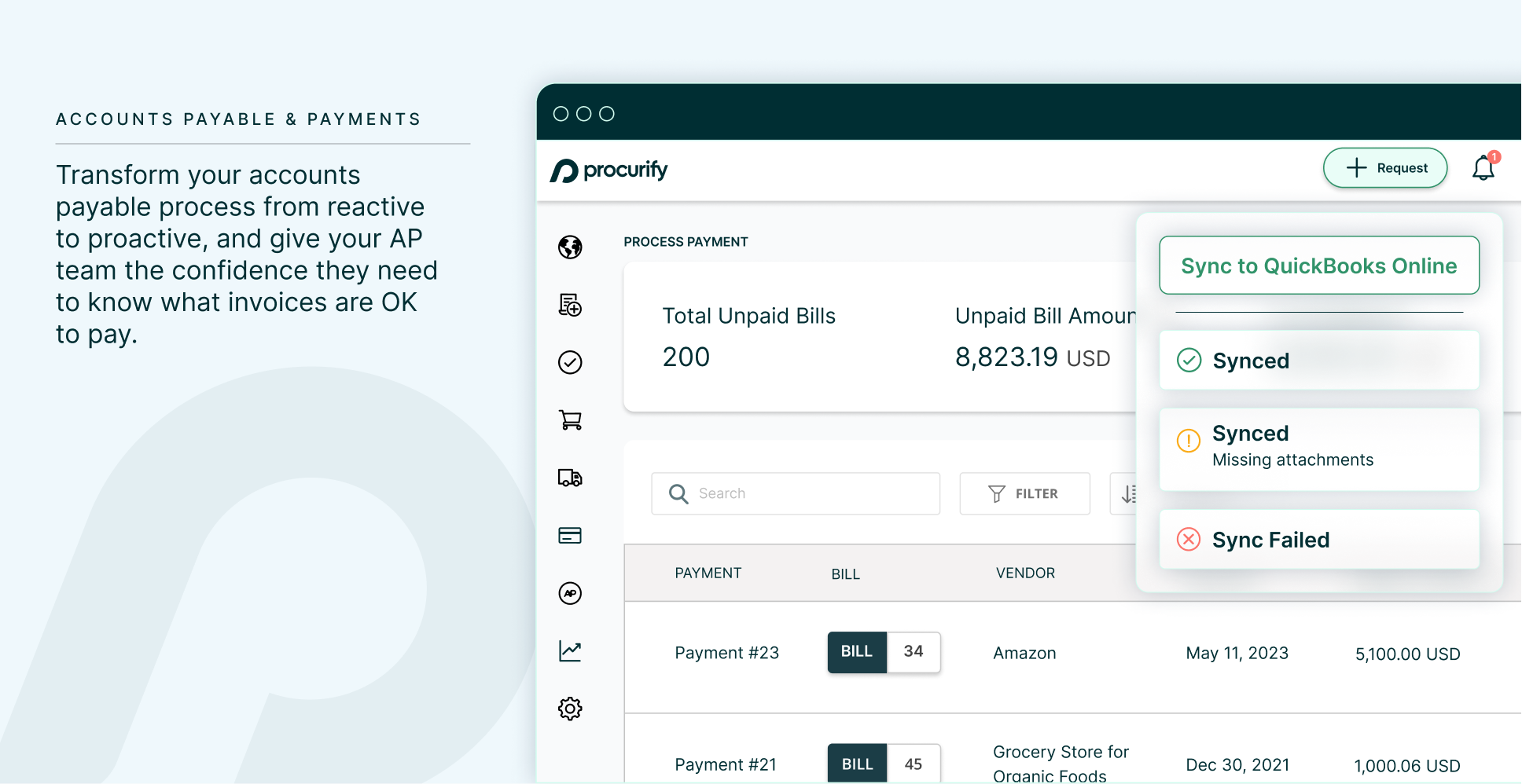 Procurify Screenshot