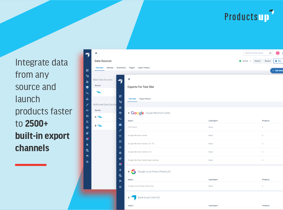 Productsup Screenshot