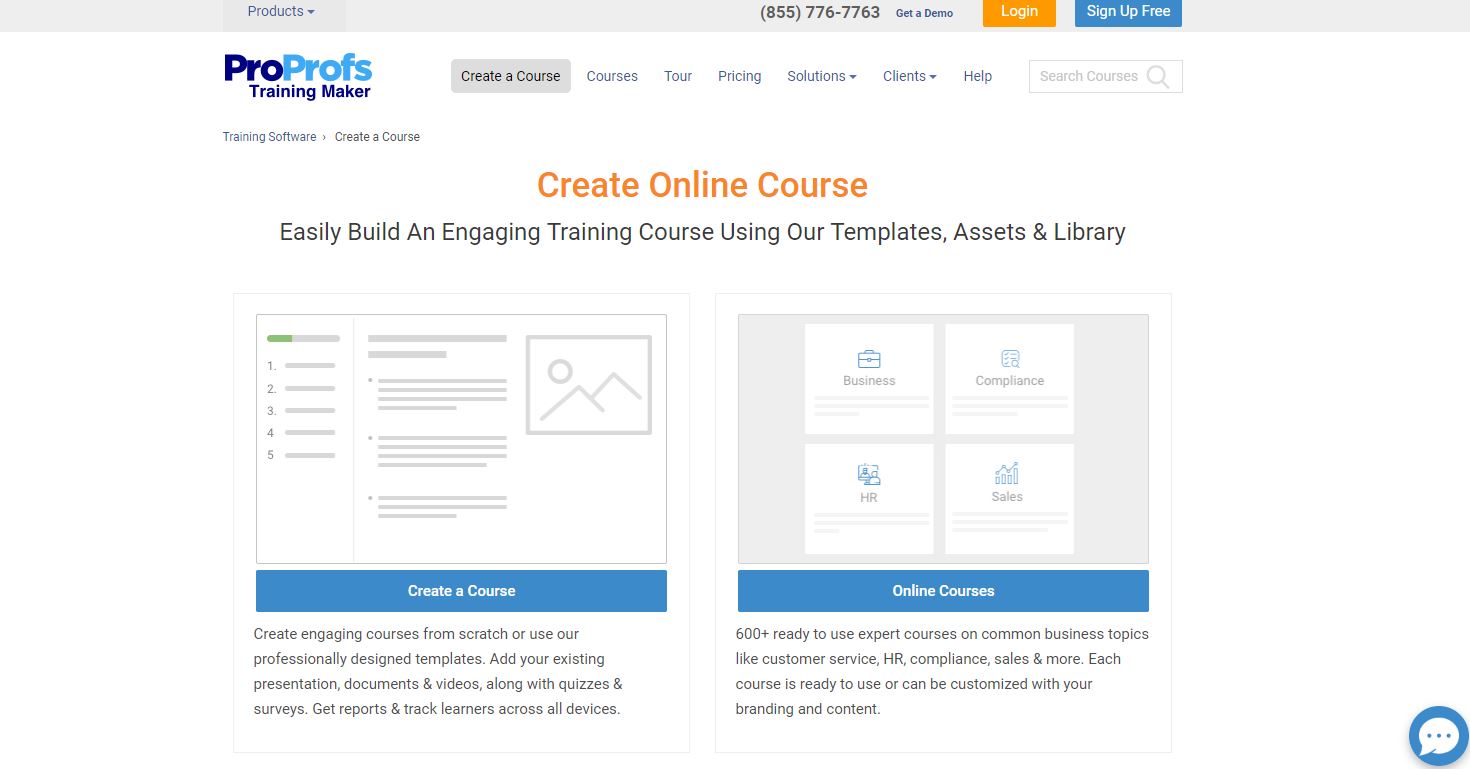 ProProfs Training Maker screenshot & Video