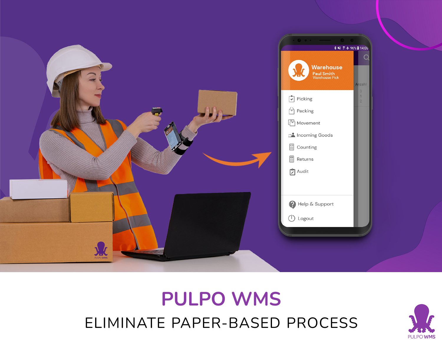 PULPO WMS Screenshot