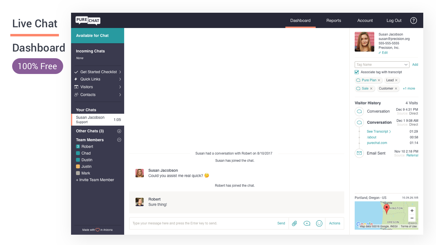 Pure Chat Screenshot