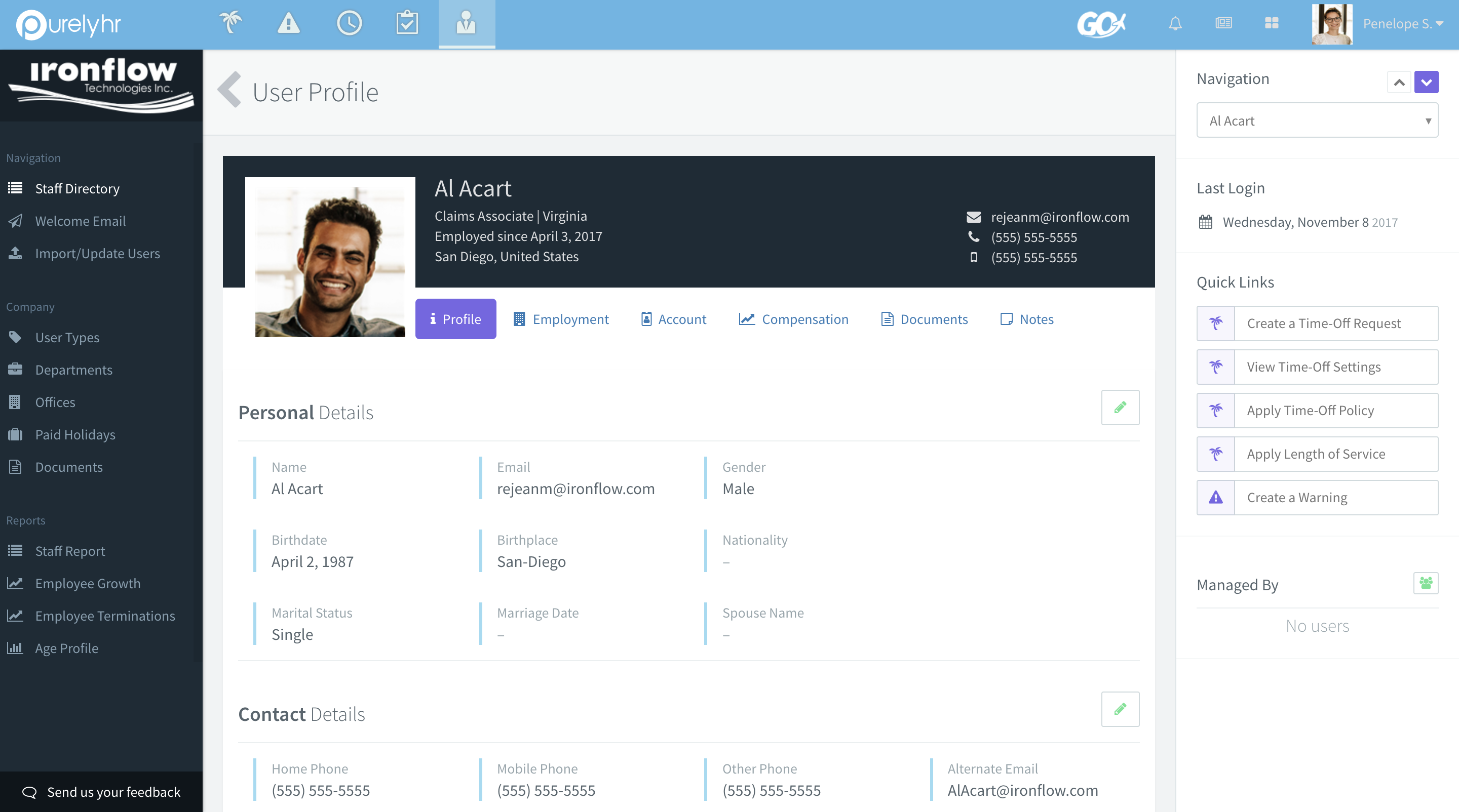PurelyHR Screenshot