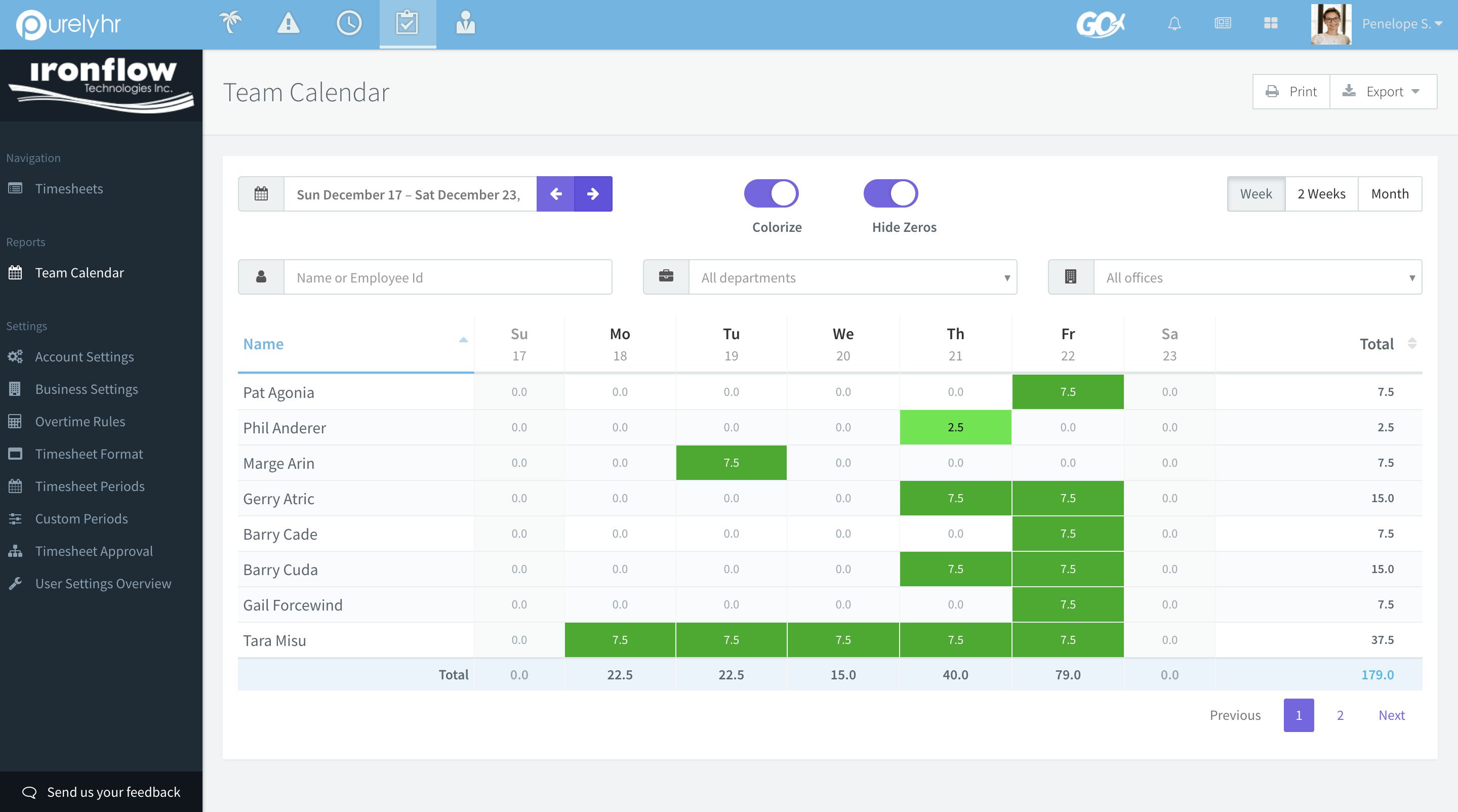 PurelyHR Screenshot