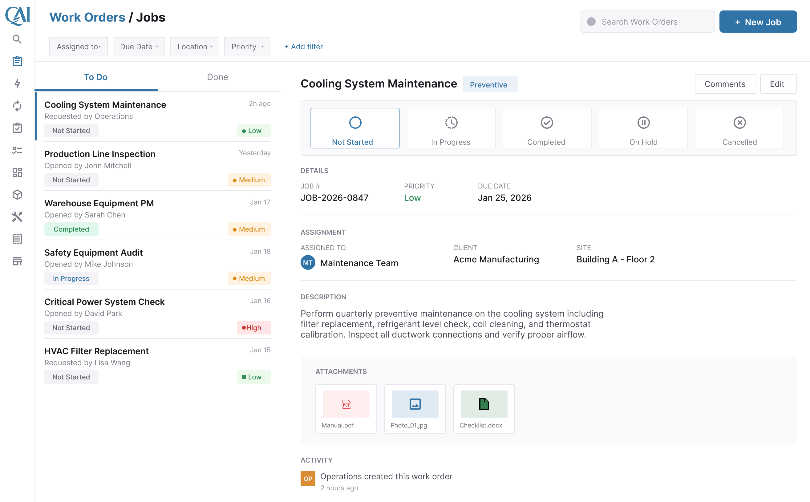 QAI - Quantum Asset Intelligence Screenshot