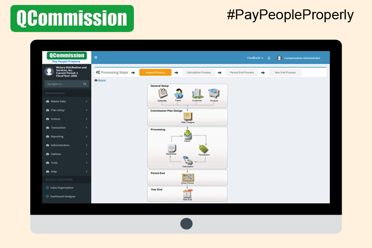QCommission Screenshot