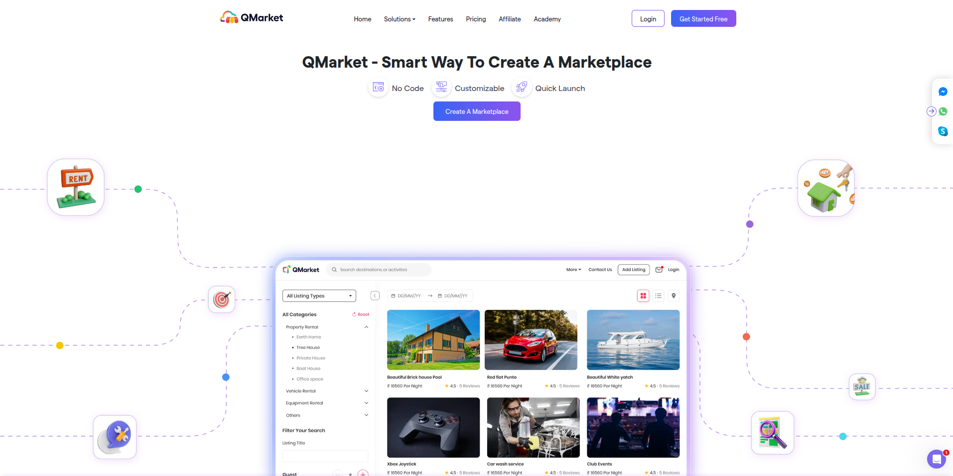 QMarket Screenshot