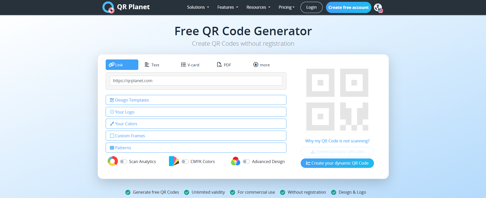 QR Planet - QR Code Generator screenshot & Video