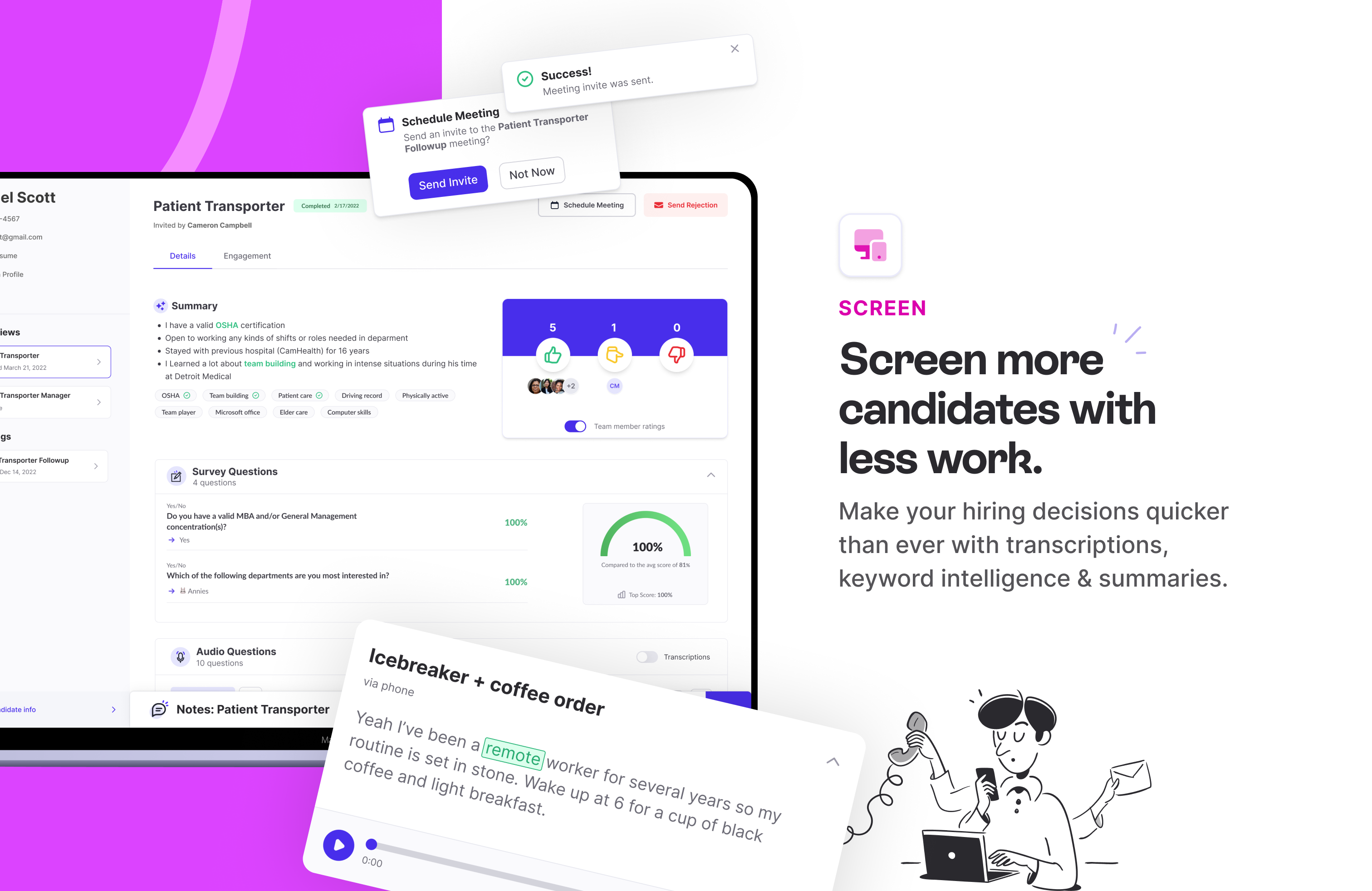 Qualifi screenshot & Video