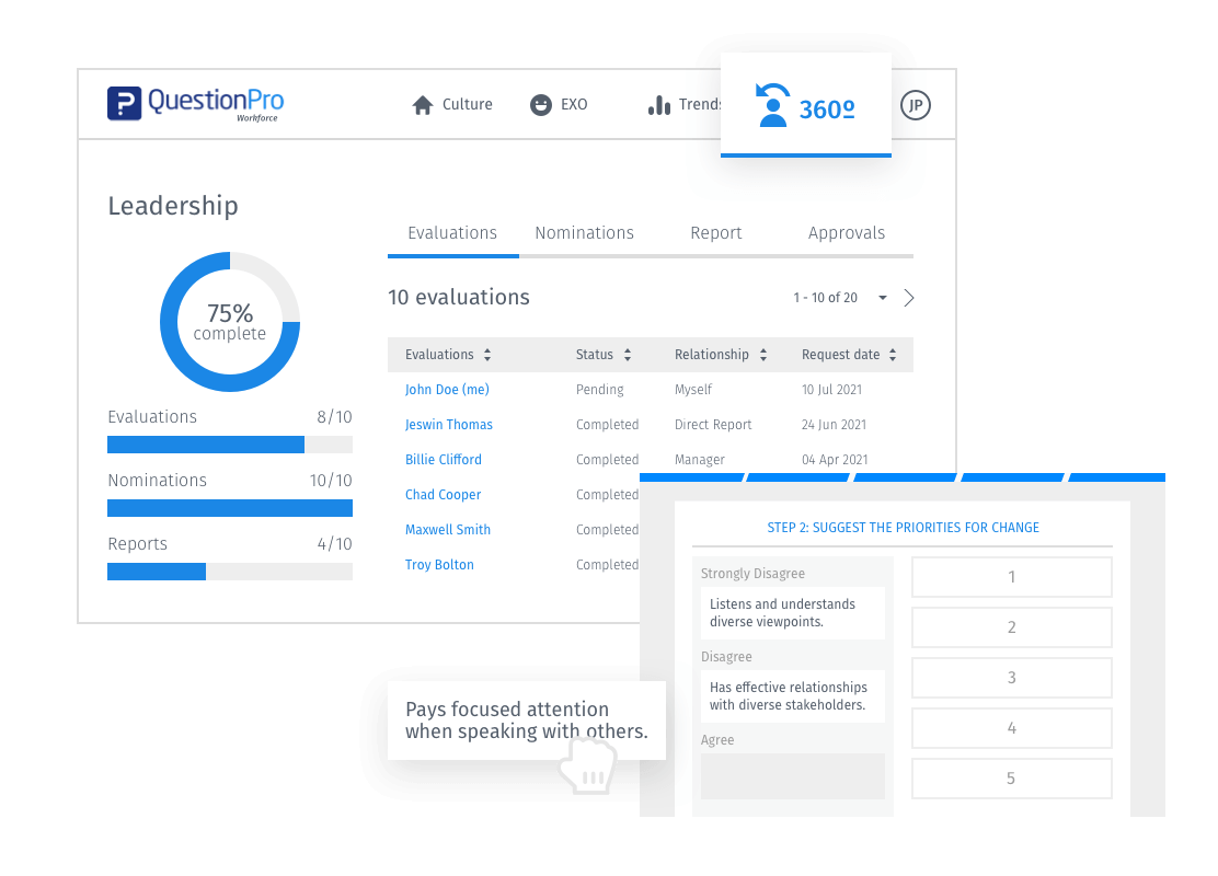 QuestionPro Workforce screenshot & Video