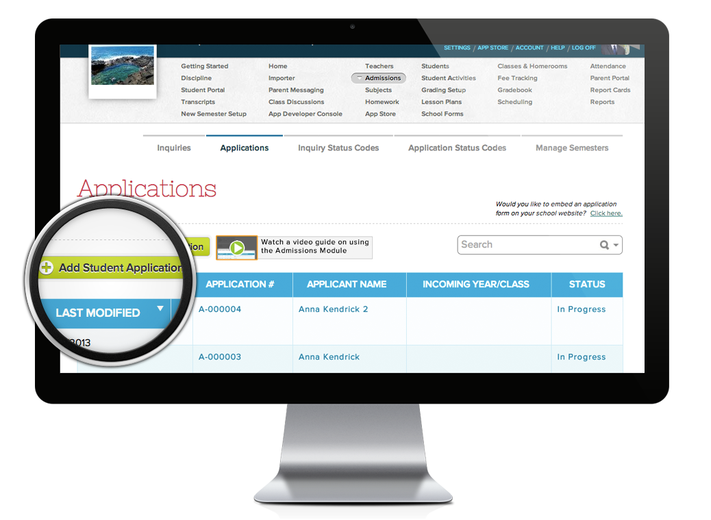 QuickSchools Screenshot