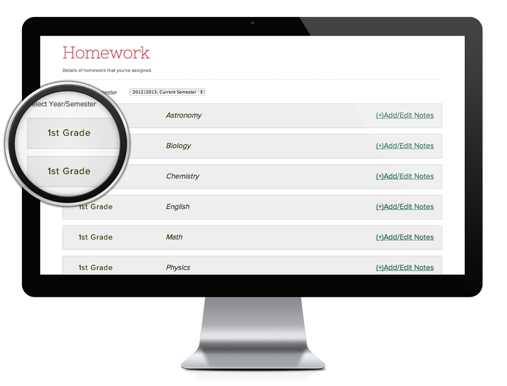 QuickSchools Screenshot