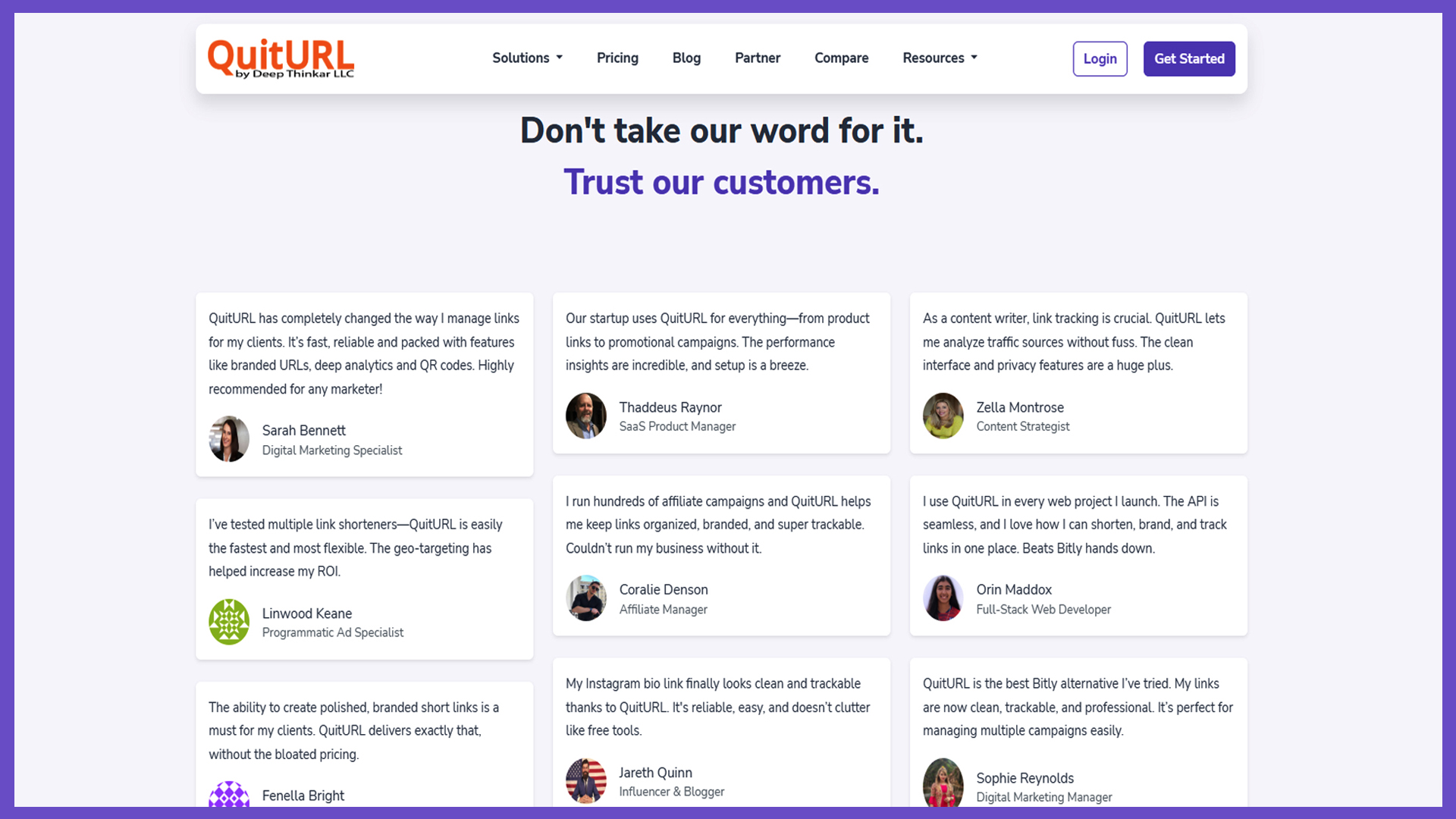 QuitURL screenshot & Video