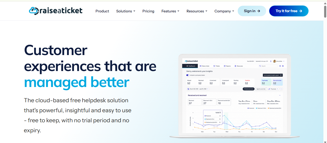 Raiseaticket Screenshot
