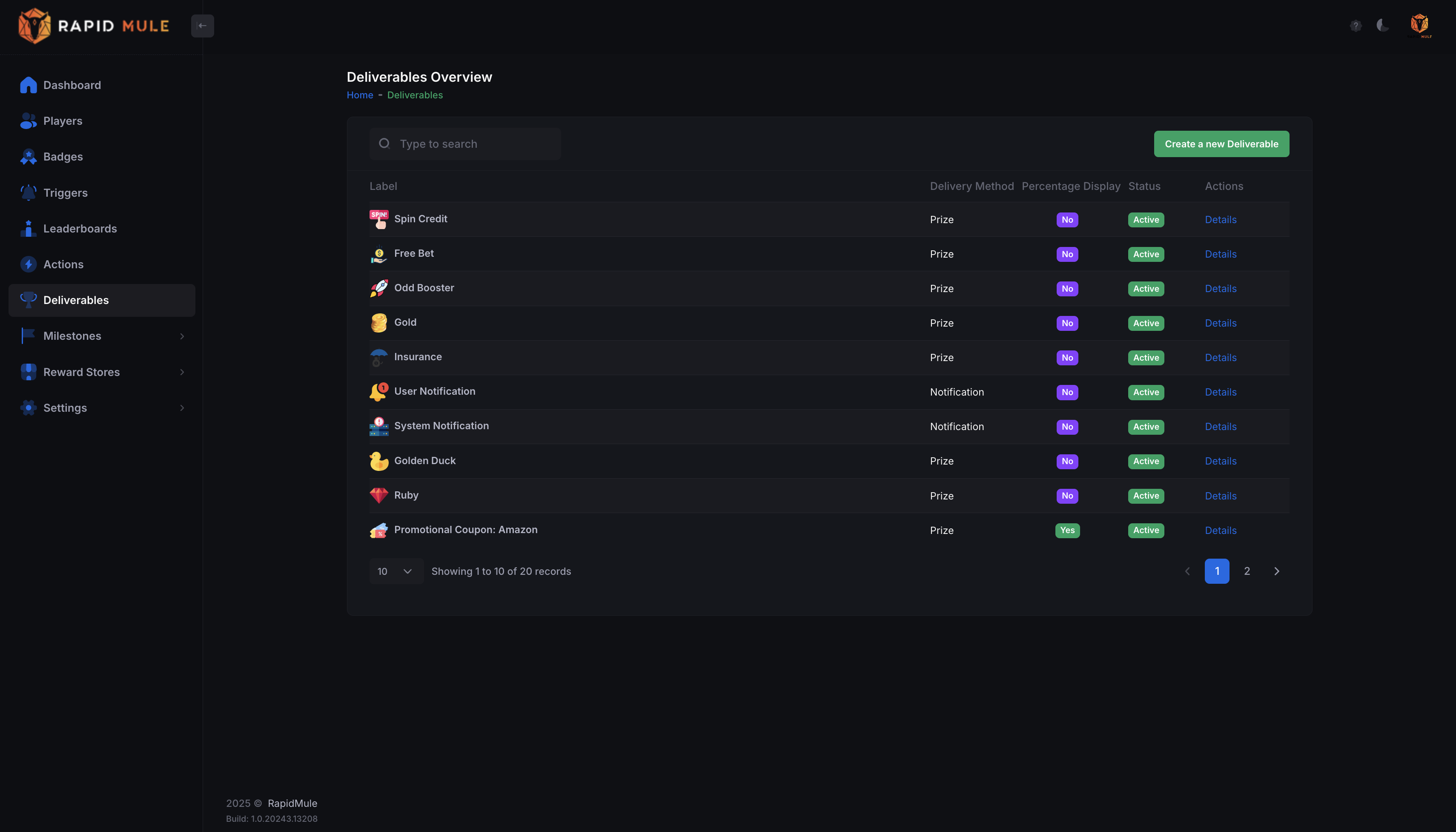 RapidMule Screenshot