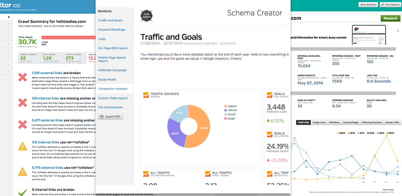 Raven Tools screenshot & Video