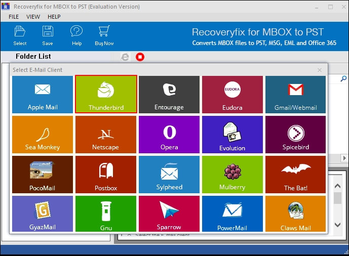 Recoveryfix MBOX to PST Converter screenshot & Video