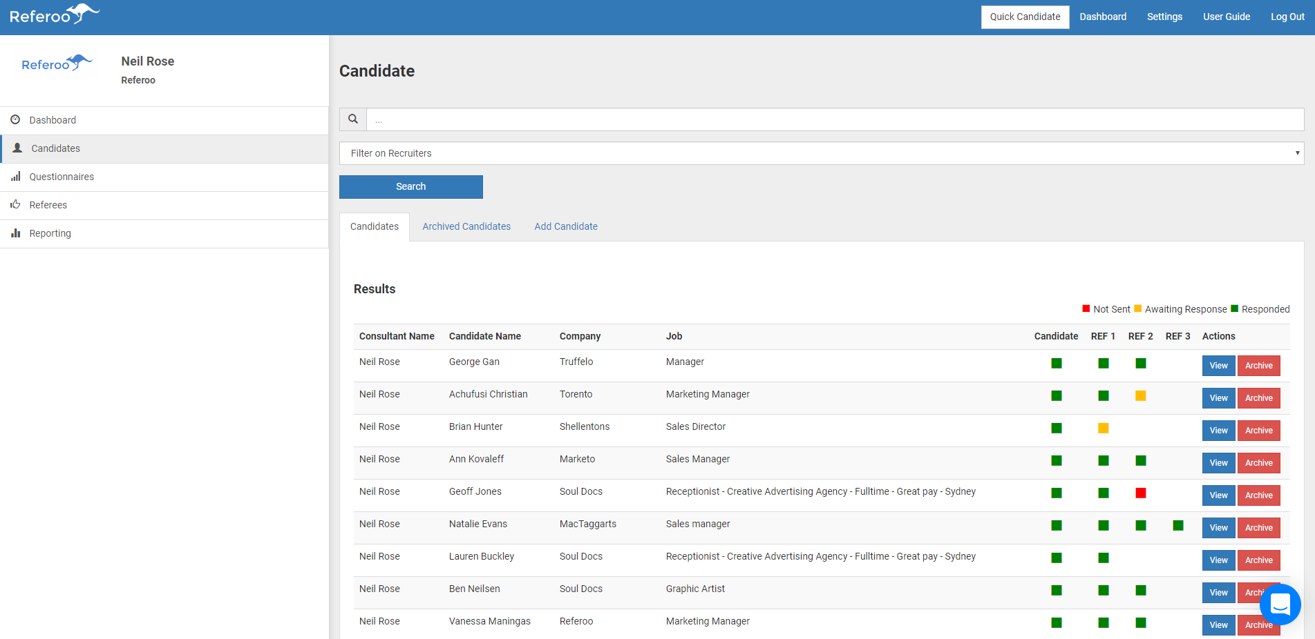 Referoo Screenshot