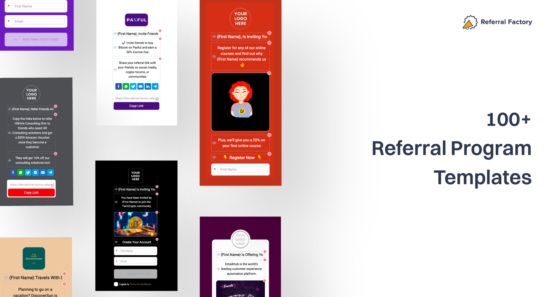 Referral Factory Screenshot
