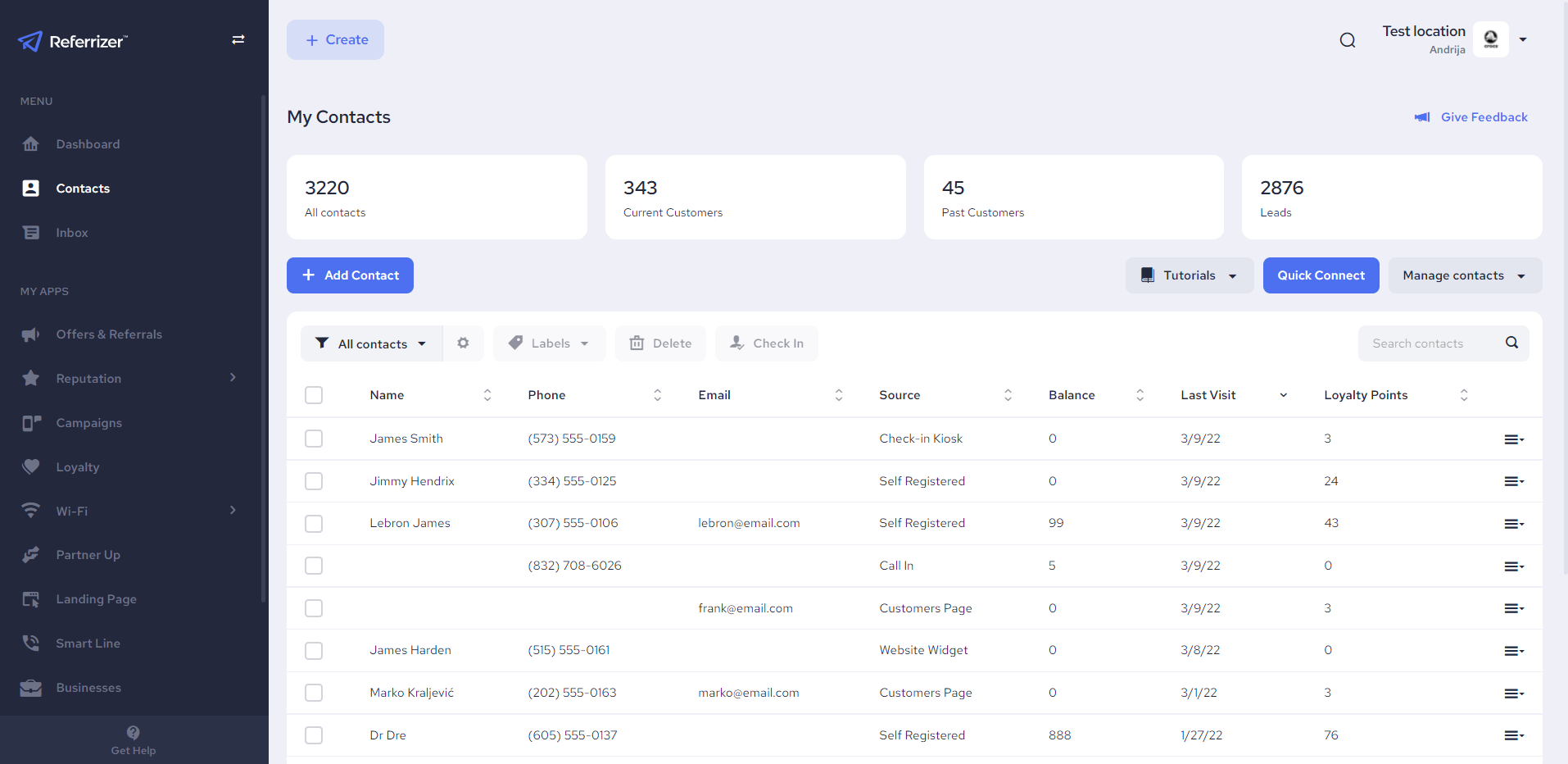 Referrizer screenshot & Video