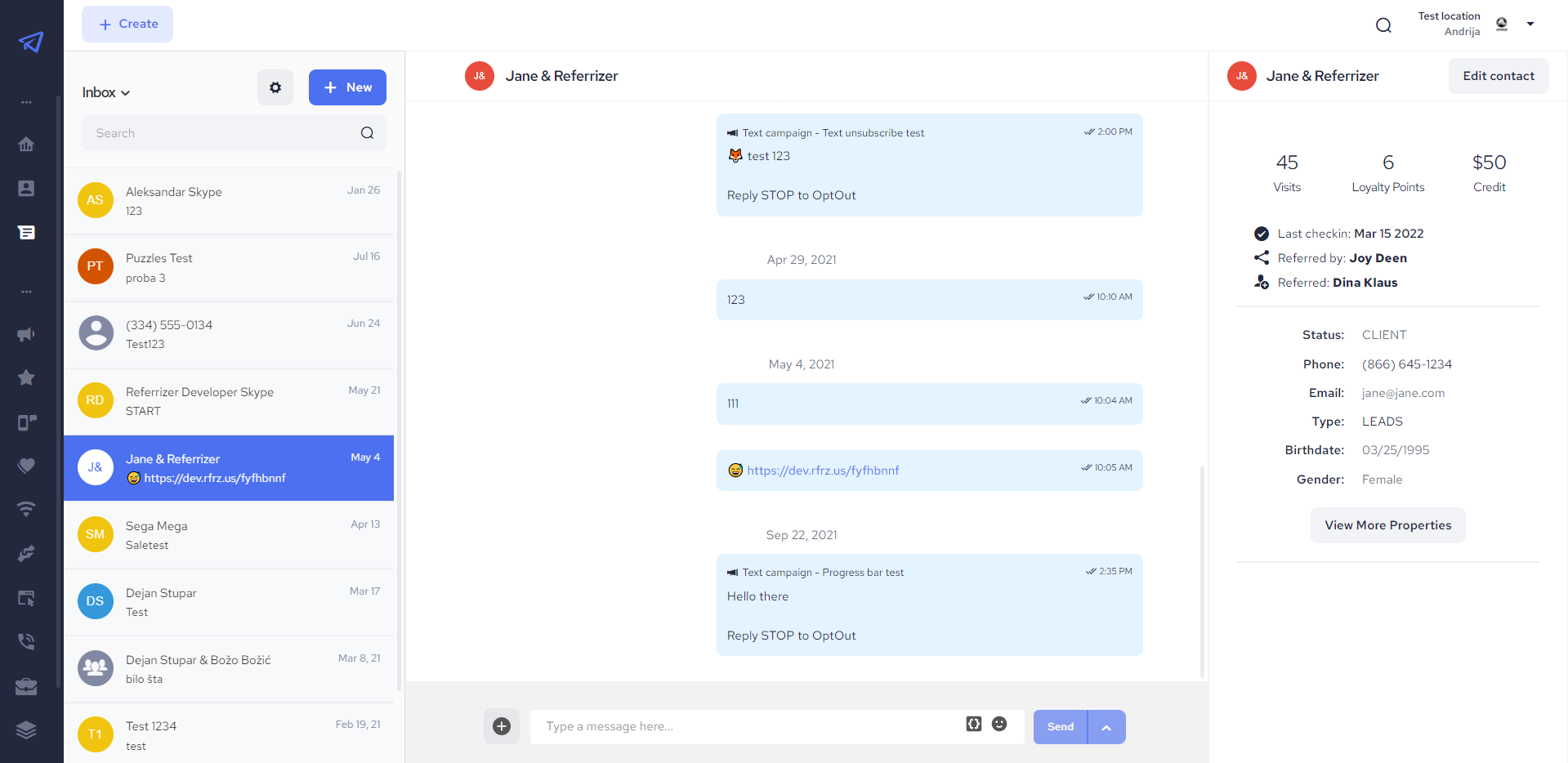 Referrizer screenshot & Video