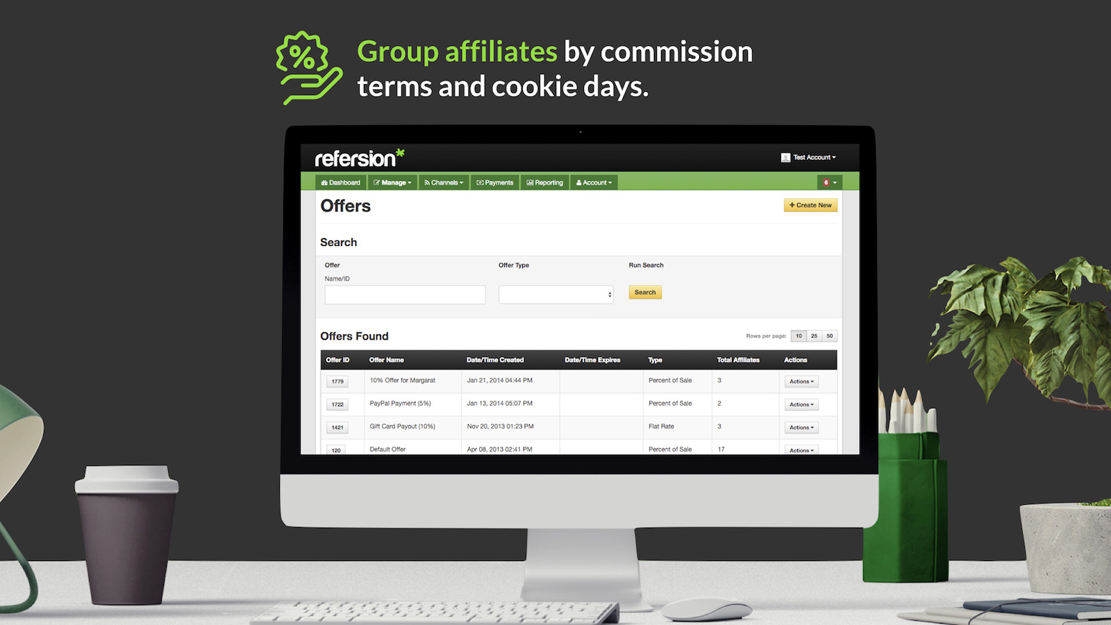 Refersion screenshot & Video