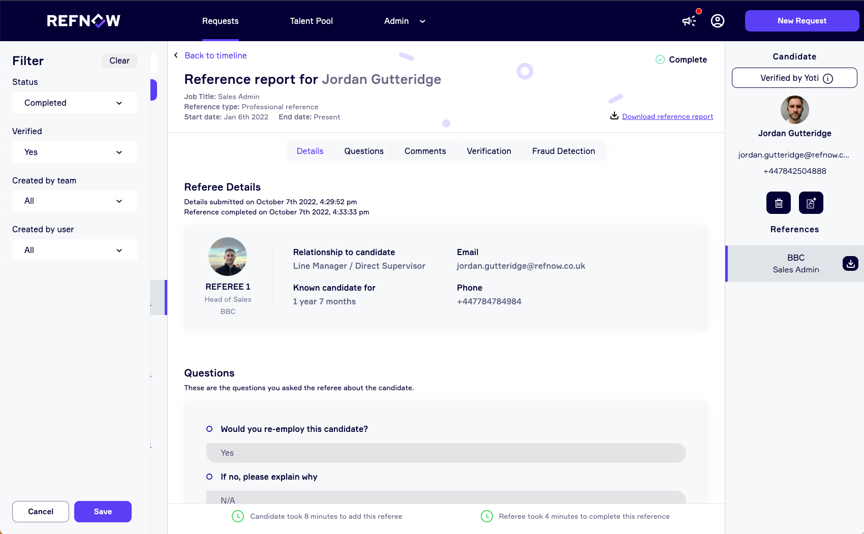 RefNow screenshot & Video