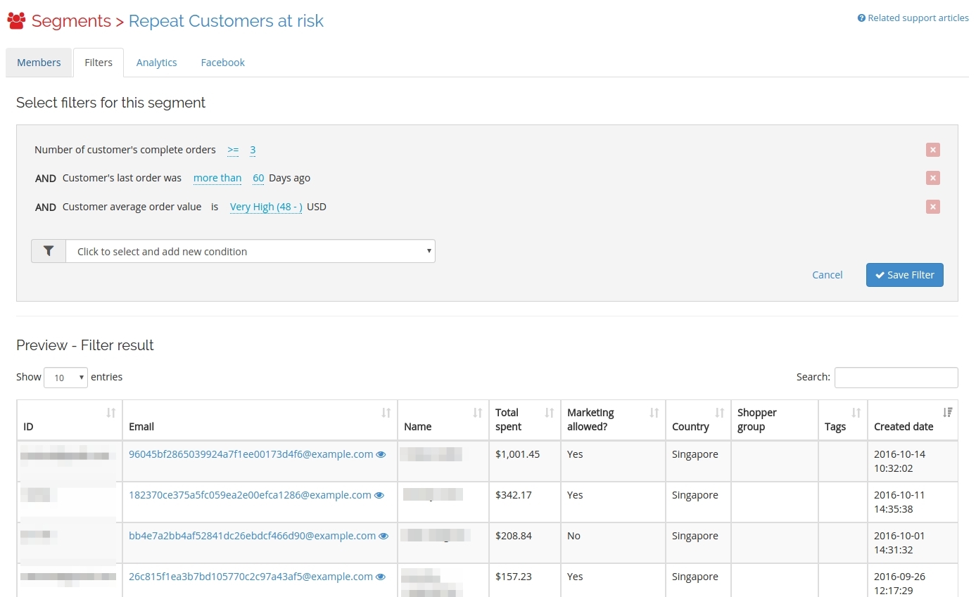 Remarkety Screenshot