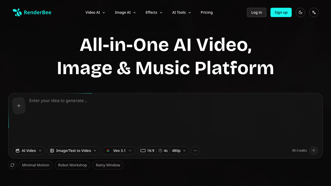 RenderBee AI Screenshot