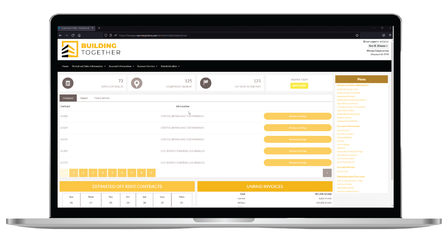 RentalMan Screenshot